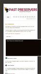 Mobile Screenshot of pastpreservers.com